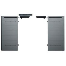 Volet aluminium personnalisable 32 mm avec motorisation solaire sans bâti rénovation